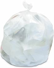 Heritage Linear Low-Density Can Liners, 60 Gal, 2 Mil, 38" X 58", Clear, 100/carton