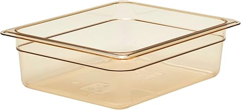 Cambro 24HP772 Sandstone High Heat 1/2 Size x 4" D Food Pan