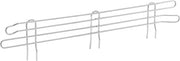 Nexel AL430S Nexel Stainless Steel Wire Ledge, 30"W x 4"H