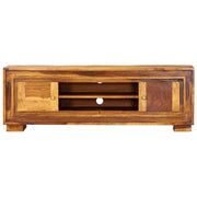 TV Stand 46.5"x11.8"x15.7" Solid Wood Acacia by vidaXL – Small, Wood, Brown, Model 248000