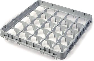 Cambro 25E2151 Soft Gray Full Size 25-Compt Half Drop Camrack Extender
