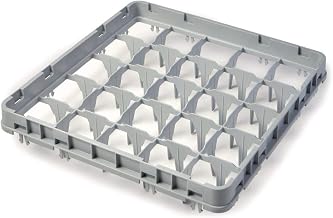 Cambro 25E2151 Soft Gray Full Size 25-Compt Half Drop Camrack Extender