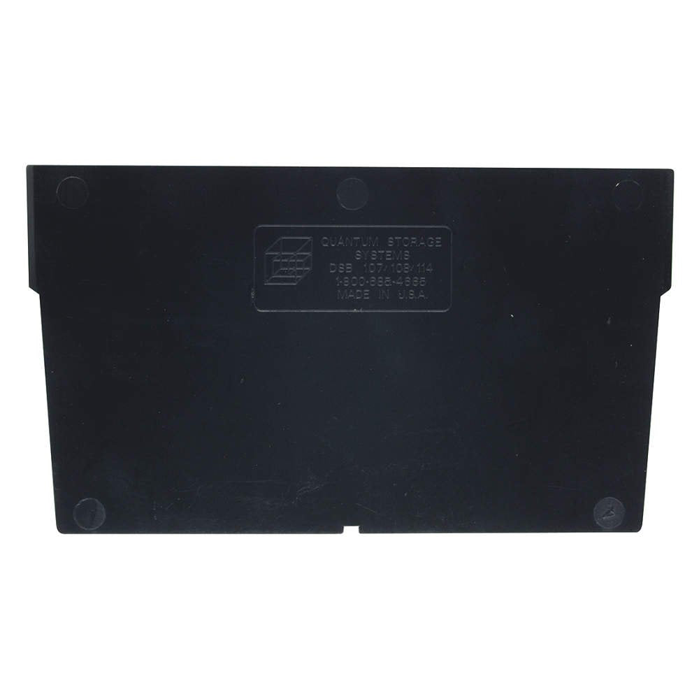 Shelf BIN Divider Pack of by QUANTUM STORAGE SYSTEMS – Black, Model DSB107/108/114CO