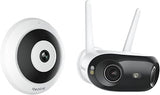 REOLINK 6MP 360° Fisheye & 4K 8MP Panoramic WiFi Security Camera Bundle, Dual-Band WiFi Cameras with Wide-Angle View, Smart Detection, Motion Tracking, Color Night Vision, Local Storage