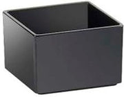 Cater Choice Box - 5x5x3", Melamine, Black