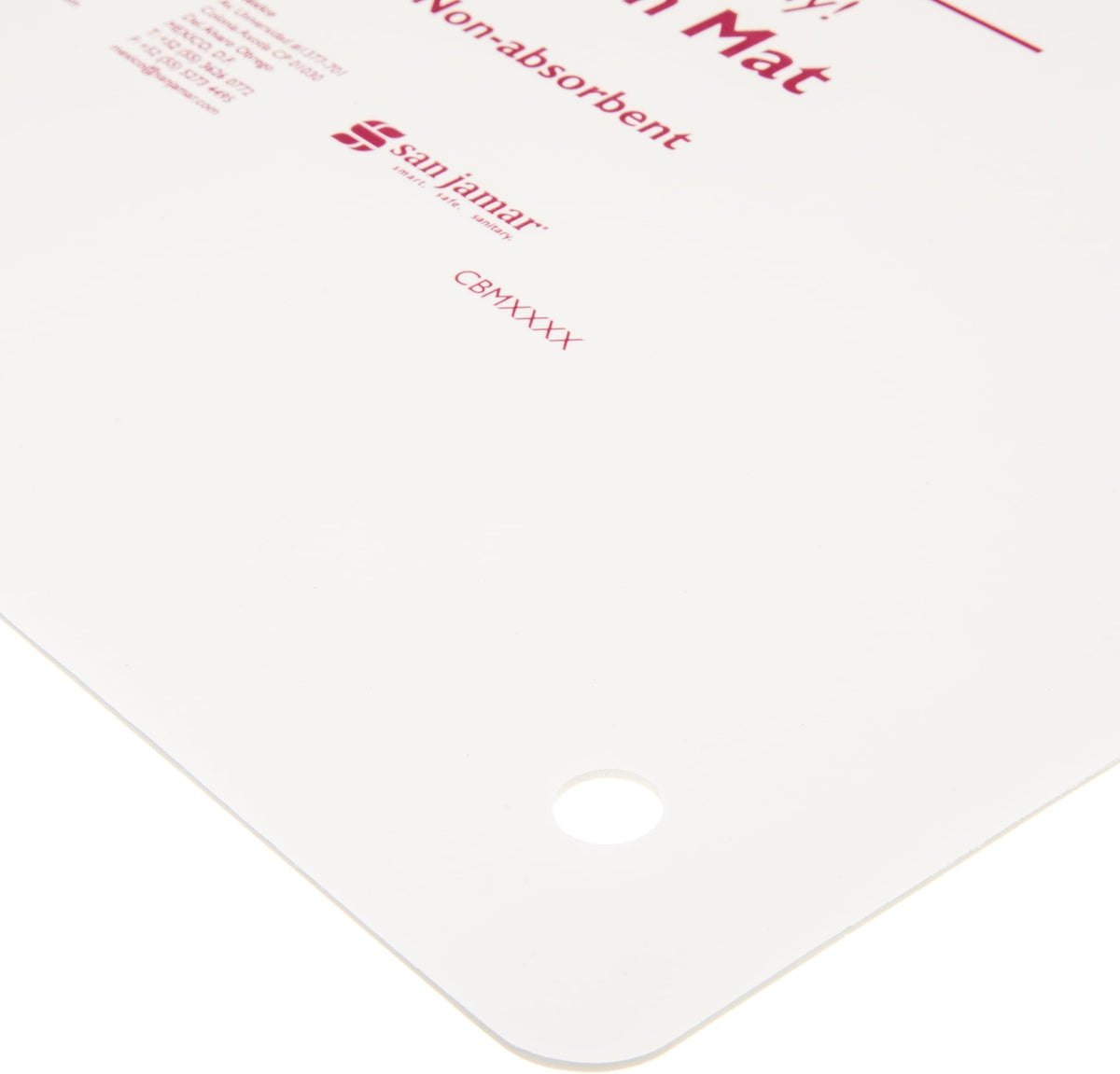 Carlisle FoodService Products 6 / 18" X 13" / White Cutting Boards