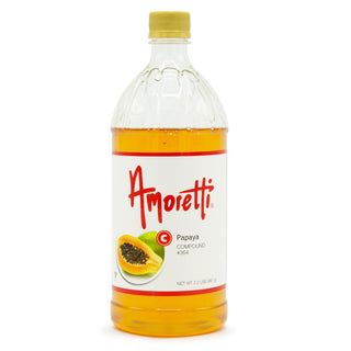 Papaya Compound 2.2 lbs - Natural Flavors by Amoretti – 2.2 Pound, Orange