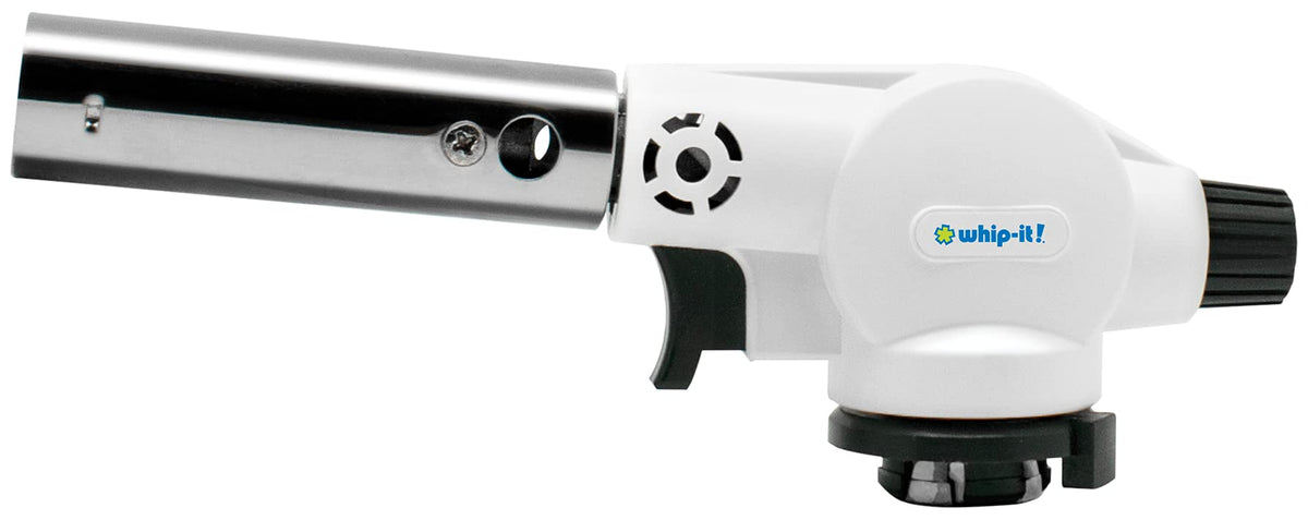 Blowtorch Torch: White by Whip-It! – Plastic, White, Model TC-Blwt-07