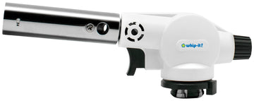 Blowtorch Torch: White by Whip-It! – Plastic, White, Model TC-Blwt-07