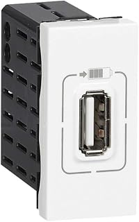Legrand Mosaic - USB Power Mosaic 1 Module White