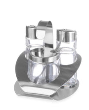 Condiment set by Hendi – Stainless Steel Glass, Silver, Model 465332