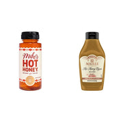 and Maille Combo Pack by Mike's Hot Honey – 10 oz