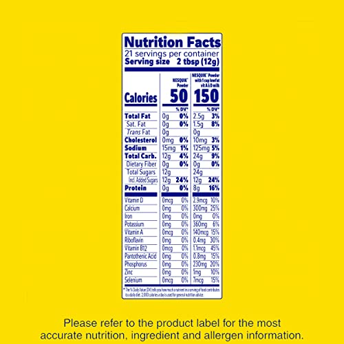 Nesquik Pack of 1 / 28.15 Ounce (Pack of 2) / 9.38oz Chocolate Drink Mixes