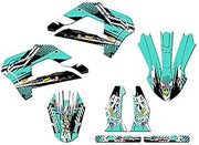 21-25 SR/FWE CX 50 MAYHEM Turquoise Base Kit Compatible with Cobra | Senge Graphics Inc
