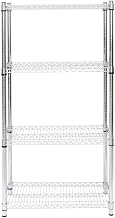 HUBERT Heavy Duty Wire Shelving With 1 1/2" Post - 48" L x 18" W x 74" H