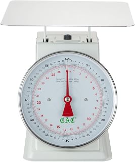 CAC Foodservice SCM1-60N Scale Mechanical Portion Control 60LB