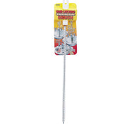 Sink Drain & Overflow Multi-Purpose Cleaning Brush - White by Brushtech – 1" H x 17.5" L x 0.5" W, Poly Bristles, White, Model B135C