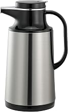 Coffee at a Touch Server by Service Ideas – 33.8 Ounces, 1.0 liters, Stainless Steel, Brushed, Model HPS101