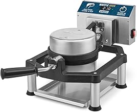 Waring Heavy-Duty Cast Iron Belgian Waffle Maker with 30 Waffles per Hour
