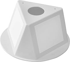 Global Industrial Inventory Control Cone with Dry Erase Decals, Three-Sided