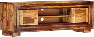 vidaXL TV Stand 46.5"x11.8"x15.7" Solid Wood Acacia