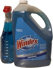 Windex Glass & Multi Surface Cleaner 946 mL Spray 5L Refill Bottle