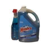 Glass & Multi Surface Cleaner 946 mL Spray 5L Refill Bottle by Windex – 201.05 Fl Oz (Pack of 1), 1, Windex Advanced Glass & Multi Surface Cleaner 946 Ml Spray Bottle and 5l Refill