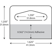 Hang Tab by Retail Resource – Plastic, Model 30 2211
