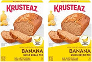 Krusteaz Banana Quick Bread Mix, 15 OZ (Pack of 2)