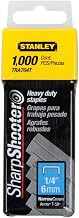 STANLEY 6mm Heavy-Duty Staples (1000 Pack)
