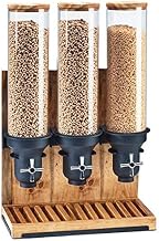Cal-Mil 3584-3-99 Cereal Dispenser, 26.5" Height, 19.25" Width, 9.75" Length, Madera