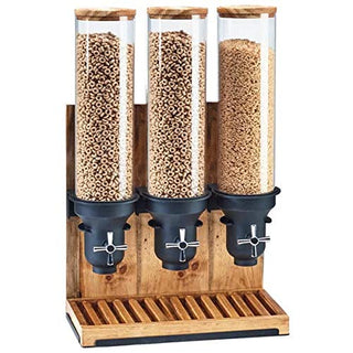 Cereal Dispenser by CAL-MIL – 19.25" W x 26.5" H x 9.75" L, Metal, Silver, Model 3584-3-99