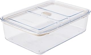 Prepara Latchlok Click Container, 14.5 Cup Large Family Food Storage - Oat