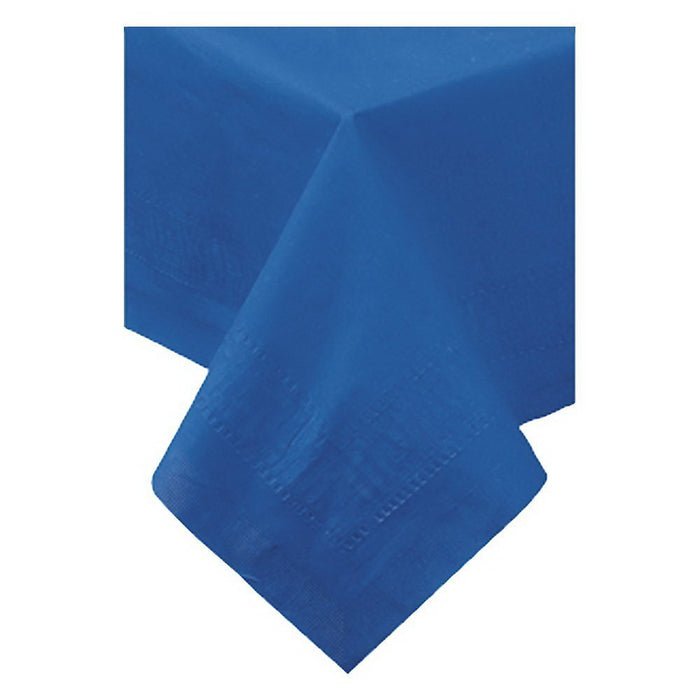 Hoffmaster Poly Tablecover, Navy, 25/Carton (220622)