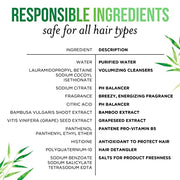Pantene 9.6 Fl Oz (Pack of 1) / Bamboo / 1 Shampoos