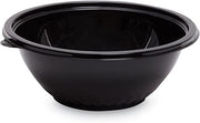 WNAAPB80BL Caterline Pack N Serve Plastic Bowl, 80 Oz, Black, 25/case