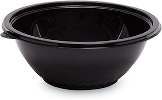 WNAAPB80BL Caterline Pack N Serve Plastic Bowl, 80 Oz, Black, 25/case