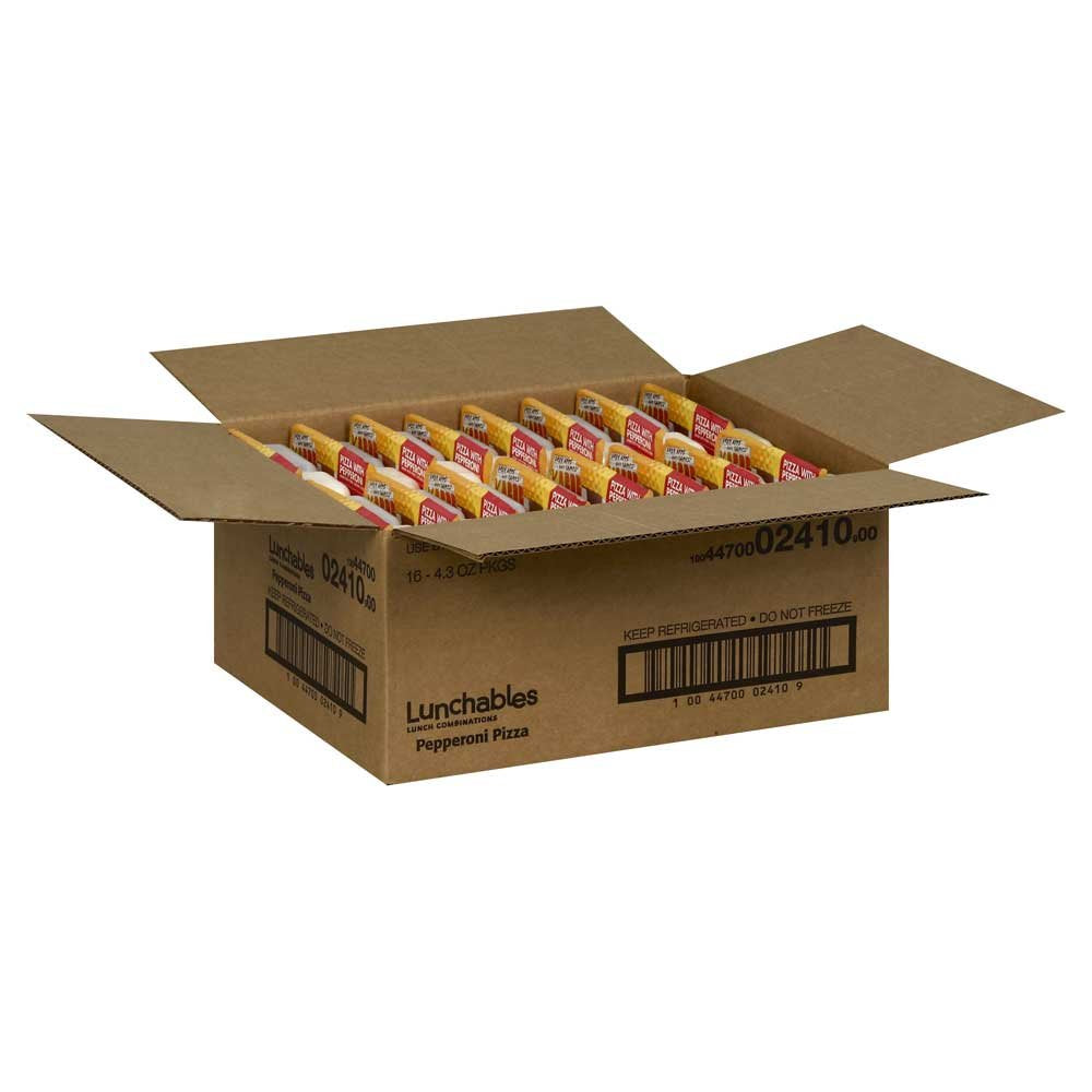 Kraft Oscar Mayer Lunchable Pepperoni Pizza by VWPEYY – 4.3 Ounce (Pack of 16), Pack of 16