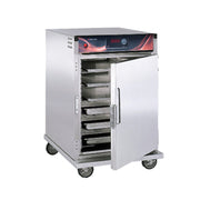 Mobile Heated Cabinet by Cres Cor – 4.5" W x 36" H x 18" D, Stainless Steel, Silver, Model H-137-SUA-6D-SD