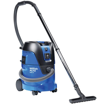 Alto Aero 6.6-Gallon Wet/Dry Vacuum (107406622) by Nilfisk – 6.6 gallons, Blue, Model 26-21