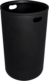 Ex-Cell Kaiser Replacement Rigid Trash Can Liner, 45 Gallon, Black