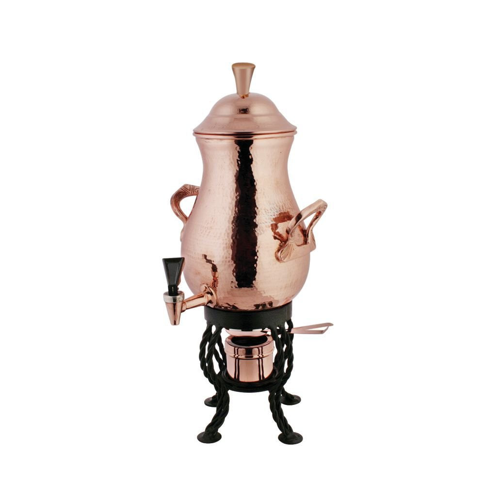 Copper Coffee Urn 50 Cup - 11" Dia x 23 1/2 H by HUBERT – 50.0 cups, Stainless Steel, Copper, Model CU04462SCP