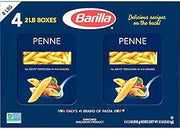 Barilla Penne Delicious Pasta, 2LB, (Pack of 4)