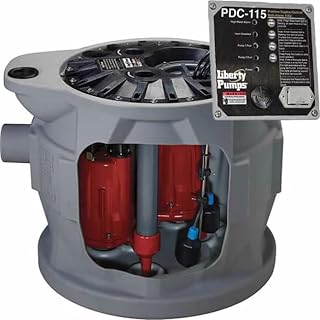 Liberty Pumps P682XPRG101 1 HP,Grinder Pump System,115VAC