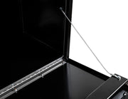 Buyers Products Company Black Gloss / 18 x 18 x 60 Inches / Rectangular, metal, hinged lid, smooth black powder-coated finis Truck Bed Toolboxes