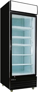 Kool-It KGM-23 28" One Section Glass Door Merchandiser, 20.9 Cu. Ft. Capacity, 115v