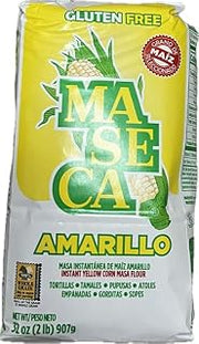 MASECA Instant Yellow Corn Masa Flour 2.2lb | Masa Instantanea de Maiz Amarillo 1kg (2)
