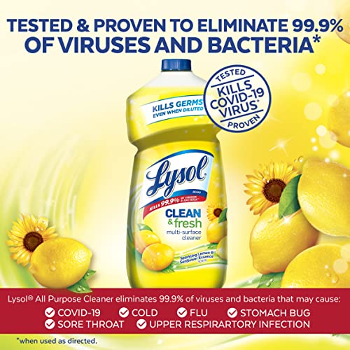 NYBQ Yellow / Lemon & Sunflower / 40 Fl Oz (Pack of 1) All-Purpose Cleaners