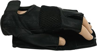 504896L Goat Leather Fingerless Driving Gloves Large