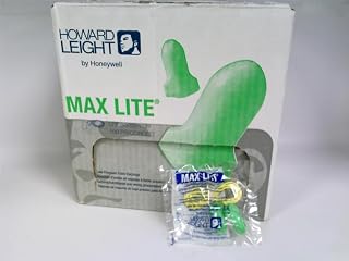 Howard Leight LPF-30 Maxlite Low Pressure Foam EarPlugs, 100 Per Box